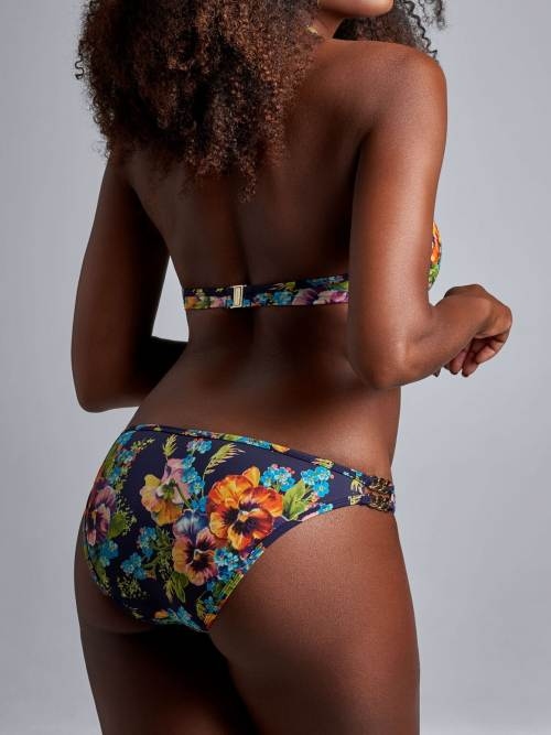 Marlies Dekkers Swimwear Jardin des Fleurs navy/print padded bikini bra Marlies Dekkers Swimwear Jardin des Fleurs navy/print padded bikini bra