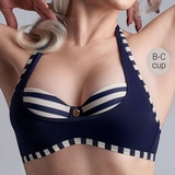 Marlies Dekkers Swimwear Mariniere navy blue/ivory padded bikini bra