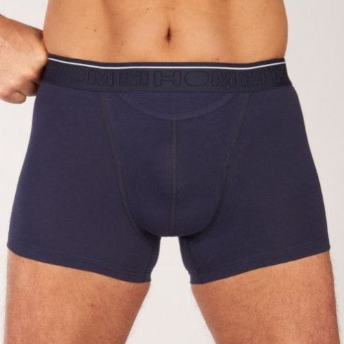 HOM Dominique navy/print boxer short HOM Dominique navy/print boxer short
