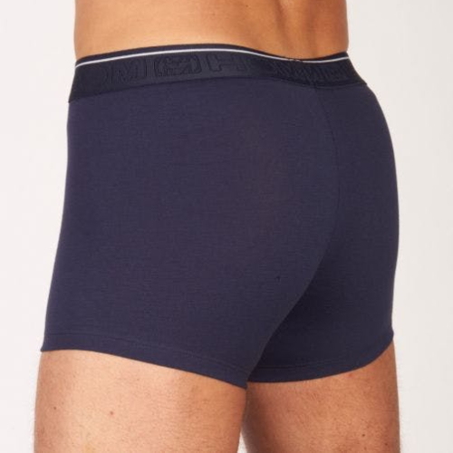 HOM Dominique navy/print boxer short HOM Dominique navy/print boxer short