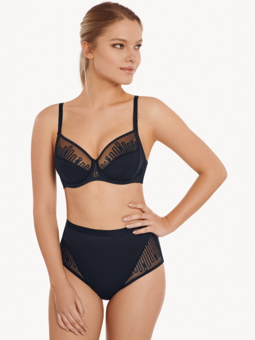Lisca Ivonne anthracite non-padded bra Lisca Ivonne anthracite non-padded bra