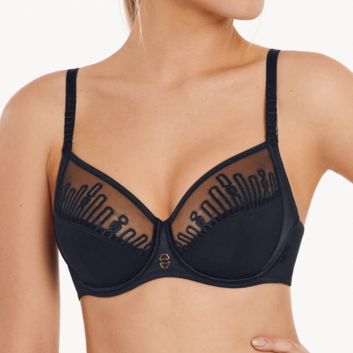 Lisca Ivonne anthracite non-padded bra Lisca Ivonne anthracite non-padded bra