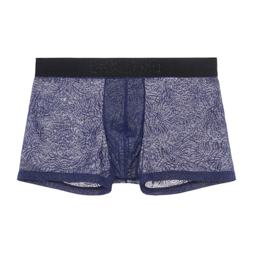 HOM Oasis navy blue sport boxershort HOM Oasis navy blue sport boxershort