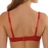 Sapph Comfort red push up bra
