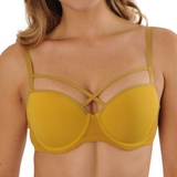 Sapph Fabulous yellow padded bra
