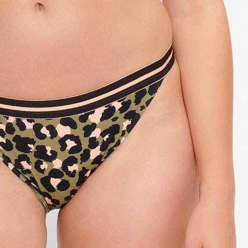 LingaDore Beach Black Panter animal print bikini brief LingaDore Beach Black Panter animal print bikini brief