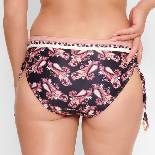 LingaDore Beach Paisley Love black/print bikini brief LingaDore Beach Paisley Love black/print bikini brief