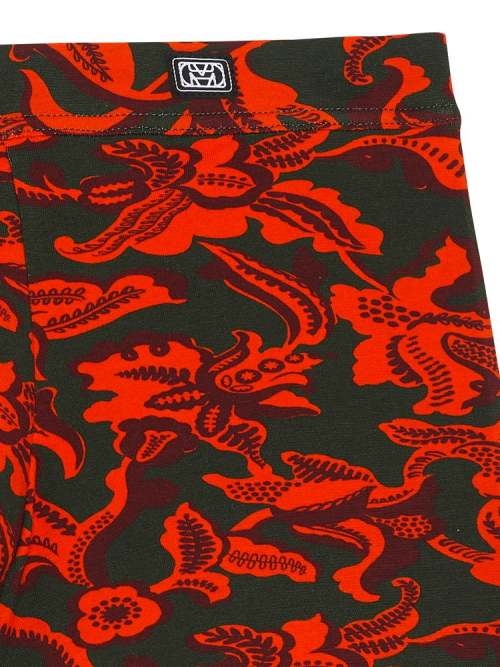 HOM Catalan green/print boxer short HOM Catalan green/print boxer short