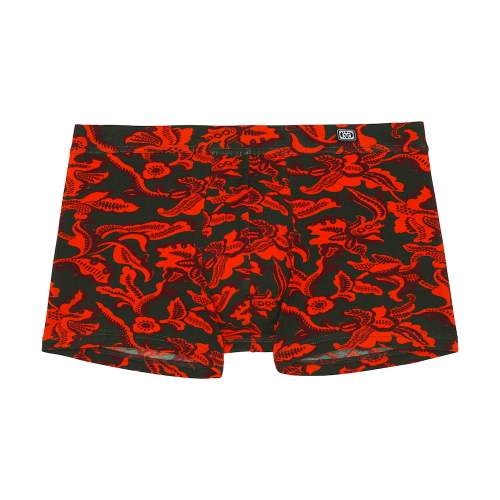 HOM Catalan green/print boxer short HOM Catalan green/print boxer short
