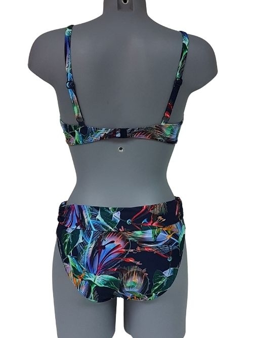 Bomain All Over Print navy blue set Bomain All Over Print navy blue set