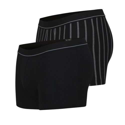 Bugatti Venetië black/print boxer short Bugatti Venetië black/print boxer short