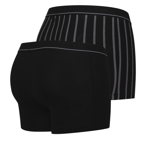 Bugatti Venetië black/print boxer short Bugatti Venetië black/print boxer short