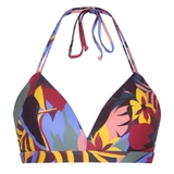LingaDore Beach Bright Leaves multicolor/print padded bikini bra