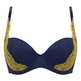 Sapph Celia navy blue padded bra