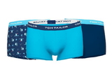 Tom Tailor Sailing blue/print boxershort