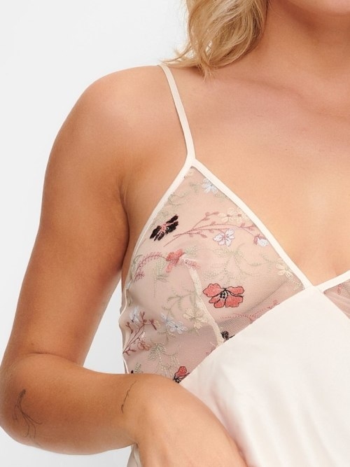 LingaDore Night Powder Puff beige sleep shirt LingaDore Night Powder Puff beige sleep shirt