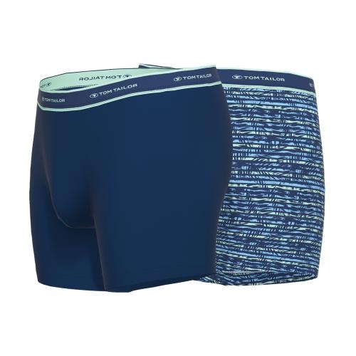 Tom Tailor Palm Leaves navy/print boxer short Tom Tailor Palm Leaves navy/print boxer short