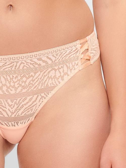 LingaDore Peach Nectar peach pink thong LingaDore Peach Nectar peach pink thong