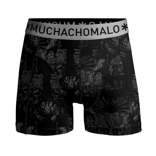 Muchachomalo Occult black/grey boxershort