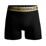 Muchachomalo Basic black/gold boxershort