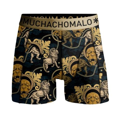 Muchachomalo Lion black/gold boxershort