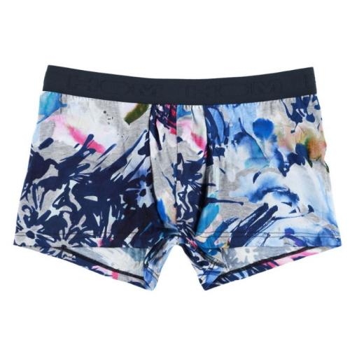 HOM Erwan blue/multicolor boxer short HOM Erwan blue/multicolor boxer short
