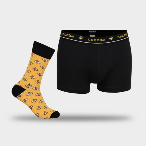 DDO Special Pants & Socks black/yellow socks