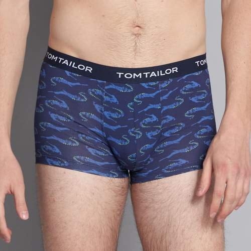 Tom Tailor Alligator navy/print boxershort