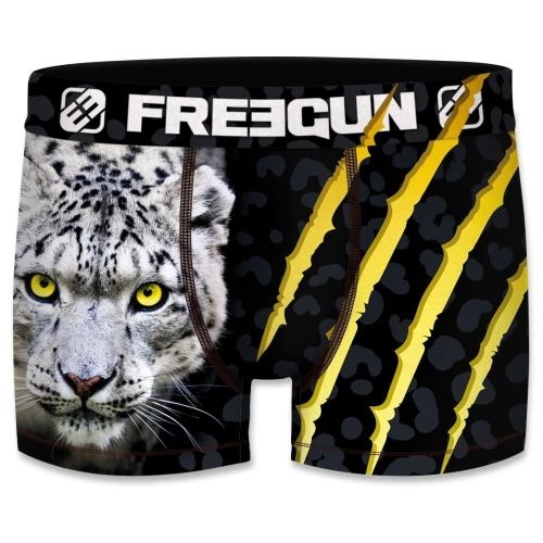 Freegun Panther black/yellow boys boxershort