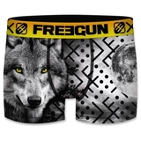 Freegun Wolf black/print boys boxershort