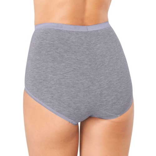 Sloggi Basic Maxi  grey melange high waist brief Sloggi Basic Maxi  grey melange high waist brief
