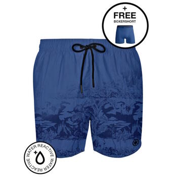 Muchachomalo Water React Blue/Print Swimshort Muchachomalo Water React Blue/Print Swimshort