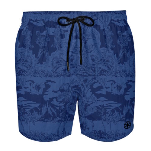 Muchachomalo Water React blue/print swimshort Muchachomalo Water React blue/print swimshort