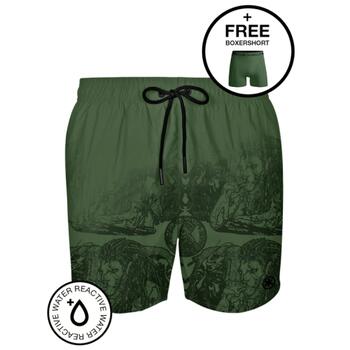 Muchachomalo Water React Green/Print Swimshort Muchachomalo Water React Green/Print Swimshort