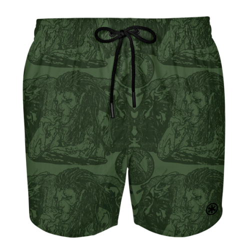 Muchachomalo Water React green/print swimshort Muchachomalo Water React green/print swimshort