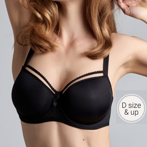 Marlies Dekkers Peekaboo black padded bra Marlies Dekkers Peekaboo black padded bra