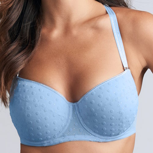 Marlies Dekkers Petit Point blue padded bra Marlies Dekkers Petit Point blue padded bra