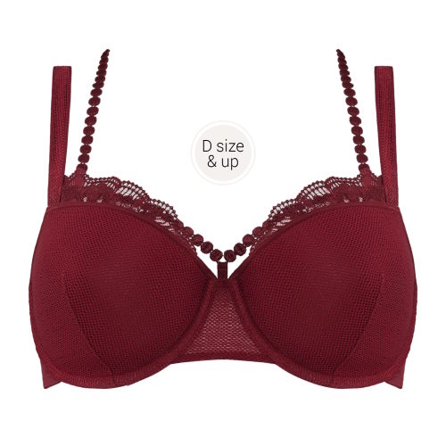 Marlies Dekkers Mauritshuis red padded bra Marlies Dekkers Mauritshuis red padded bra