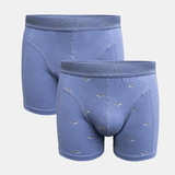 Zaccini Shark blue/print boxershort