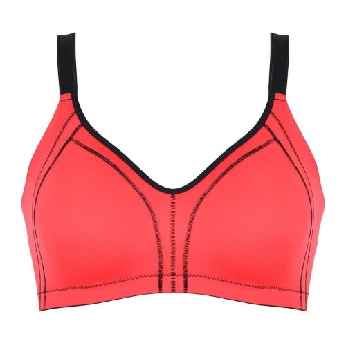 Naturana Minimizer red wireless bra Naturana Minimizer red wireless bra