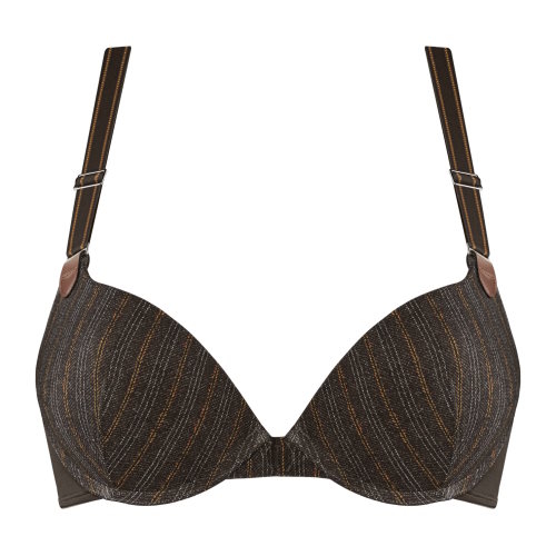 Marlies Dekkers Gloria brown/print push up bra Marlies Dekkers Gloria brown/print push up bra