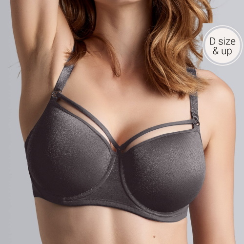 Marlies Dekkers Space Odyssey anthracite padded bra Marlies Dekkers Space Odyssey anthracite padded bra