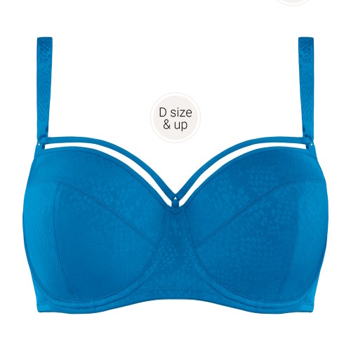Marlies Dekkers Space Odyssey blue padded bra Marlies Dekkers Space Odyssey blue padded bra