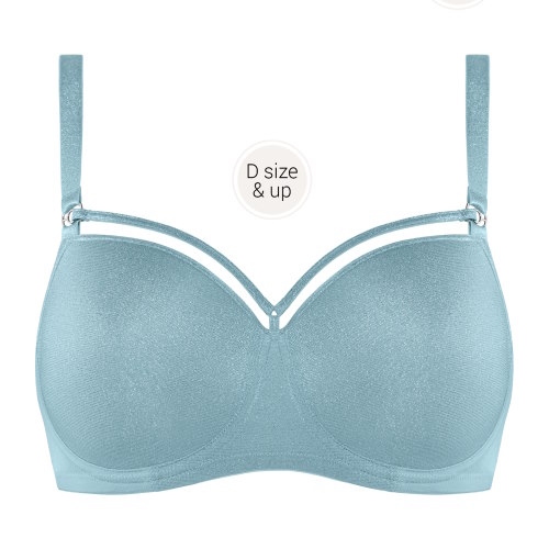 Marlies Dekkers Space Odyssey ice blue padded bra Marlies Dekkers Space Odyssey ice blue padded bra