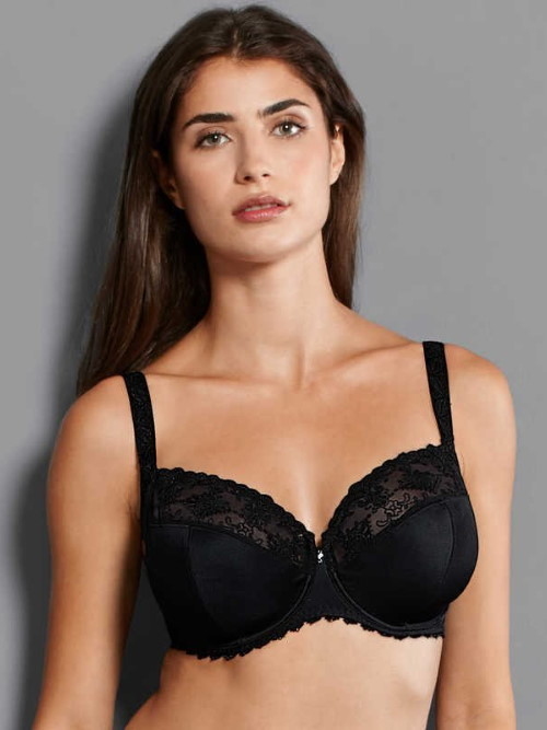 Rosa Faia Grazia black non-padded bra Rosa Faia Grazia black non-padded bra