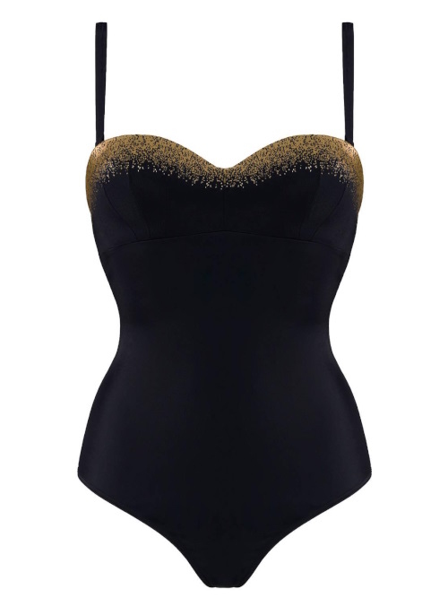 Marlies Dekkers Swimwear Isthar black/gold bathingsuit Marlies Dekkers Swimwear Isthar black/gold bathingsuit