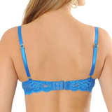 Sapph Odetta blue push up bra