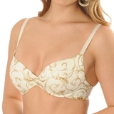 Sapph Comfort white/print push up bra