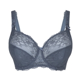 LingaDore Daily Full Coverage Lace dark slade soft-cup bra