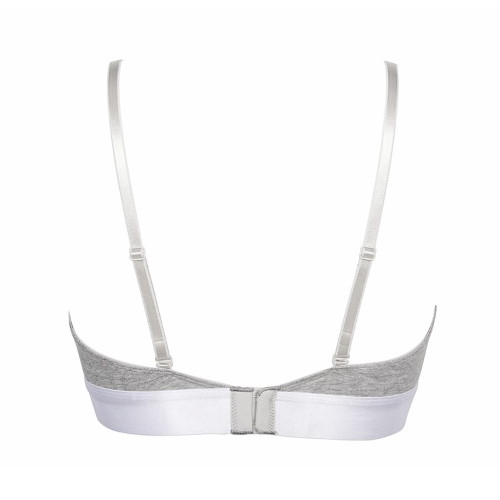 My Basic by After Eden Sporty grey melange wireless bra My Basic by After Eden Sporty grey melange wireless bra